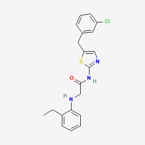 molecular formula C20H20ClN3OS B7733177 MFCD06642203 