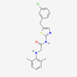 molecular formula C20H20ClN3OS B7733183 MFCD06642202 