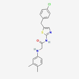 molecular formula C20H20ClN3OS B7733187 MFCD06642217 