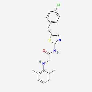 molecular formula C20H20ClN3OS B7733197 MFCD06642216 
