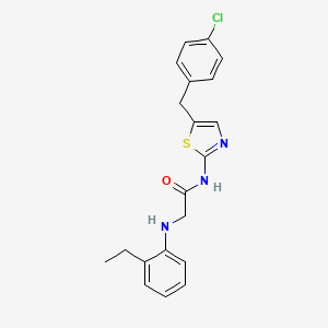 molecular formula C20H20ClN3OS B7733198 MFCD06642218 