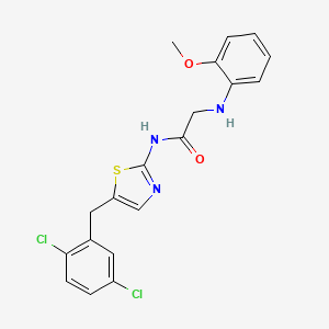 molecular formula C19H17Cl2N3O2S B7733215 MFCD06642249 