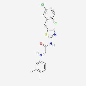 molecular formula C20H19Cl2N3OS B7733227 MFCD06642248 