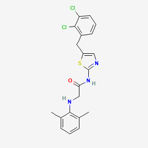 molecular formula C20H19Cl2N3OS B7733229 MFCD06642232 