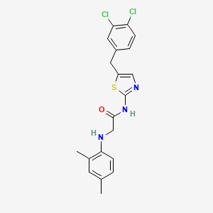 molecular formula C20H19Cl2N3OS B7733241 MFCD06642259 