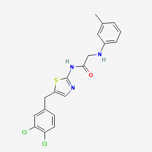 molecular formula C19H17Cl2N3OS B7733249 MFCD06642258 