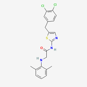 molecular formula C20H19Cl2N3OS B7733256 MFCD06642260 
