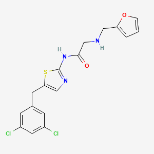 molecular formula C17H15Cl2N3O2S B7733258 MFCD06642279 