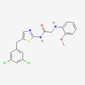 molecular formula C19H17Cl2N3O2S B7733260 MFCD06642275 