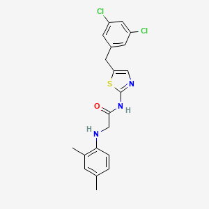 molecular formula C20H19Cl2N3OS B7733262 MFCD06642273 