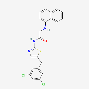 molecular formula C22H17Cl2N3OS B7733264 MFCD06642278 