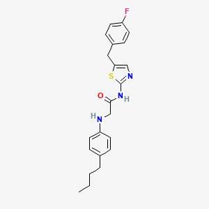 molecular formula C22H24FN3OS B7733266 MFCD06651018 