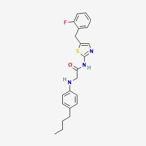 molecular formula C22H24FN3OS B7733272 MFCD06642296 