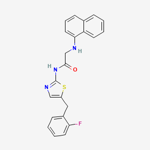 molecular formula C22H18FN3OS B7733274 MFCD06642297 