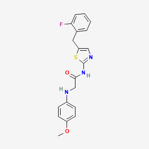 molecular formula C19H18FN3O2S B7733278 MFCD06642294 