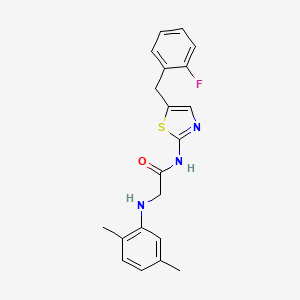 molecular formula C20H20FN3OS B7733285 MFCD06642289 