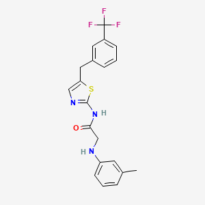 molecular formula C20H18F3N3OS B7733295 MFCD06642302 