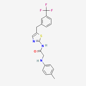 molecular formula C20H18F3N3OS B7733296 MFCD06642303 