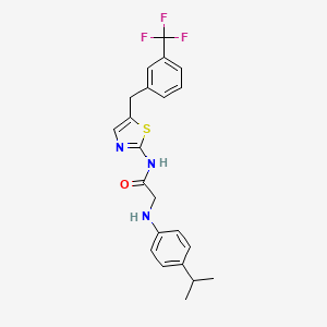 molecular formula C22H22F3N3OS B7733300 MFCD06642309 