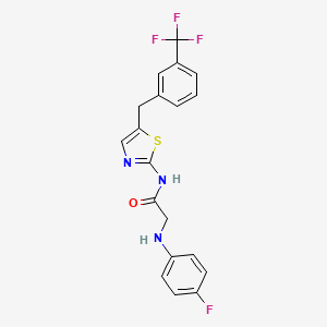 molecular formula C19H15F4N3OS B7733304 MFCD06642312 
