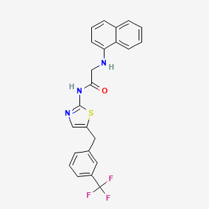 molecular formula C23H18F3N3OS B7733312 MFCD06642311 