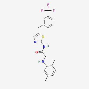 molecular formula C21H20F3N3OS B7733317 MFCD06642304 