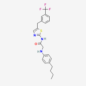 molecular formula C23H24F3N3OS B7733321 MFCD06642310 
