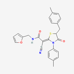 molecular formula C26H23N3O3S B7733441 MFCD06640575 