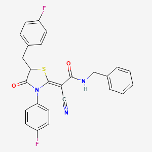 molecular formula C26H19F2N3O2S B7733598 MFCD06640673 