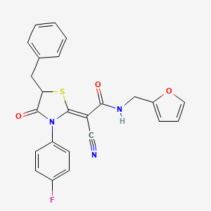 molecular formula C24H18FN3O3S B7733625 MFCD06640687 