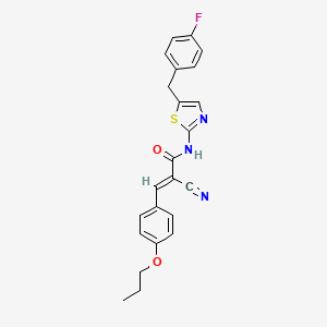 molecular formula C23H20FN3O2S B7733691 MFCD02349706 