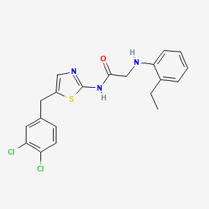 molecular formula C20H19Cl2N3OS B7733743 MFCD06642261 