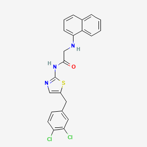 molecular formula C22H17Cl2N3OS B7733746 MFCD06642264 