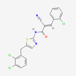 molecular formula C20H12Cl3N3OS B7733778 MFCD02341772 