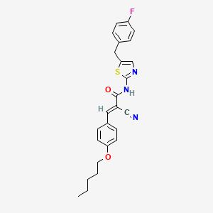 molecular formula C25H24FN3O2S B7733788 MFCD02349707 