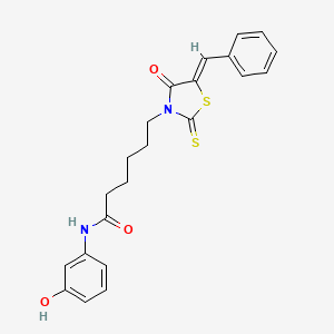 molecular formula C22H22N2O3S2 B7733879 MFCD01035531 
