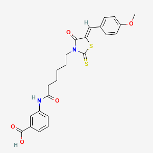 molecular formula C24H24N2O5S2 B7733896 MFCD01035546 