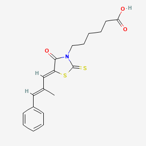 molecular formula C19H21NO3S2 B7734001 MFCD01847286 