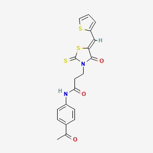 molecular formula C19H16N2O3S3 B7734020 MFCD02226793 