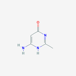 molecular formula C5H7N3O B7734069 6-amino-2-methyl-1H-pyrimidin-4-one 