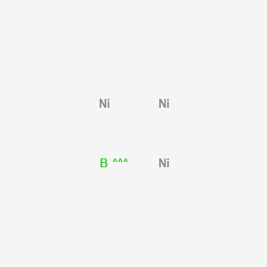 molecular formula BNi3 B077341 硼化镍 (Ni3B) CAS No. 12007-02-2