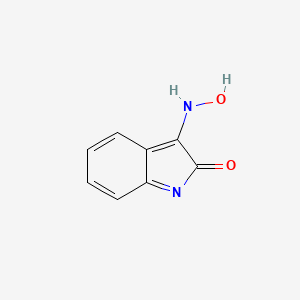 molecular formula C8H6N2O2 B7734217 3-(hydroxyamino)indol-2-one 
