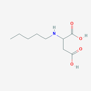 molecular formula C9H17NO4 B7734238 N-Pentyl-DL-aspartic acid 