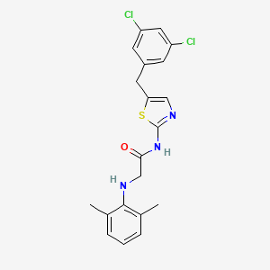 molecular formula C20H19Cl2N3OS B7734408 MFCD06642274 