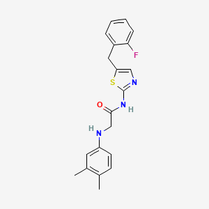 molecular formula C20H20FN3OS B7734410 MFCD06642292 