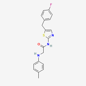 molecular formula C19H18FN3OS B7734446 MFCD06642282 