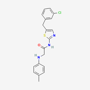 molecular formula C19H18ClN3OS B7734453 MFCD06008569 