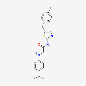 molecular formula C22H25N3OS B7734470 MFCD06642349 