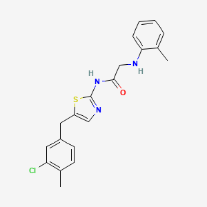 molecular formula C20H20ClN3OS B7734473 MFCD06642300 