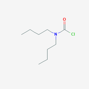 molecular formula C9H18ClNO B077345 Dibutylcarbamic chloride CAS No. 13358-73-1